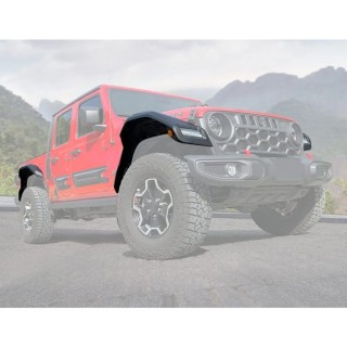 Elargisseur d'Ailes  JEEP GLADIATOR 2018 AUJOURD'HUI Air Design Panther Pro