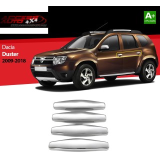 Couvre Poignées Portes DACIA DUSTER 2010 2017 INOX 4 PIECES