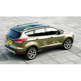 Baguette Porte FORD KUGA 2013 2020 INOX CHROME Set Complet 4 PIECES
