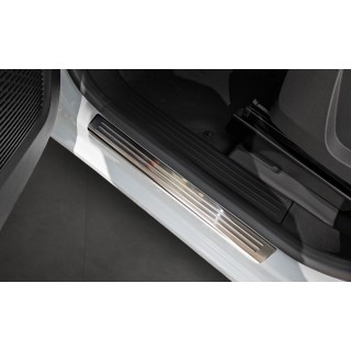 seuil de porte NISSAN TOWNSTAR 5 PLACES 2021 AUJOURD'HUI INOX POLI 4 PIECES