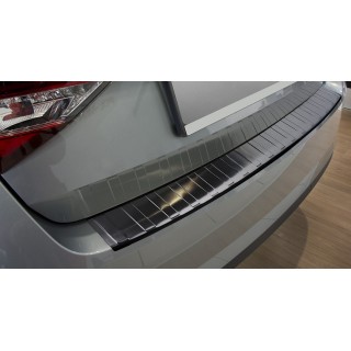 SEUIL DE COFFRE SKODA SUPERB BERLINE 2015 2023 INOX NOIR