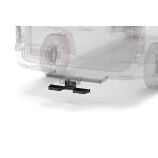 Marche Pieds ARRIERE FORD TRANSIT CUSTOM 2023 AUJOURD'HUI INOX NOIR 600mm