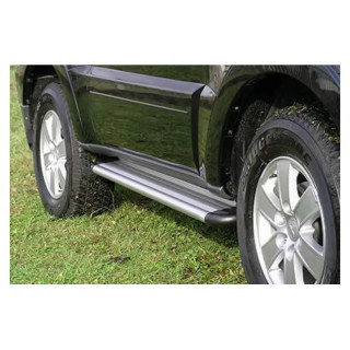 marche pieds MITSUBISHI PAJERO 2000 2003 3 PORTES Aluminium PLAT MT14