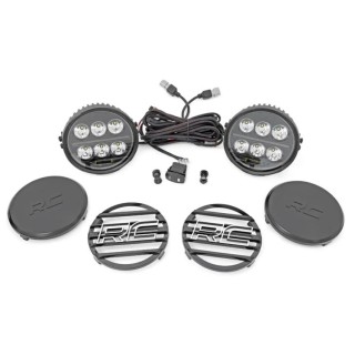 Projecteur Leds Diametre 6.5' DRL Rough Country Set 2 pieces