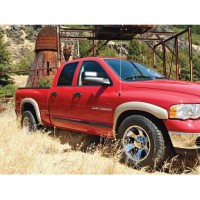 Kit D'élargisseurs D'aile Pocket River Style Pour Dodge Ram 1500 (2009-2017) – Noir, Plastique – TUV