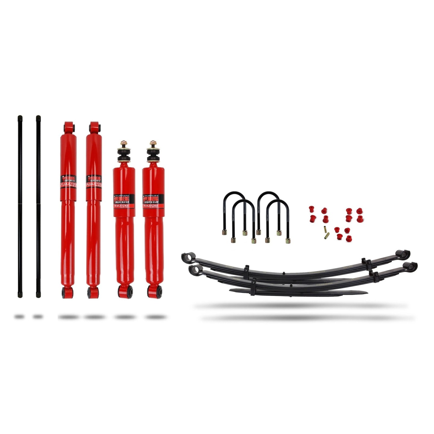 Kit Suspension FORD RANGER 2006 2011 Rehausse + 4 cms PEDDERS