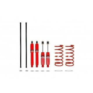 Kit Rehausse MITSUBISHI PAJERO 3 portes 1991 2000 Suspension + 4cms PEDDERS avec barre de torsion