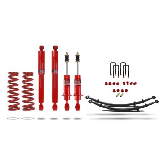 Kit Rehausse NISSAN NAVARA D40 2005 2015 Suspension + 4cms PEDDERS +350kgs