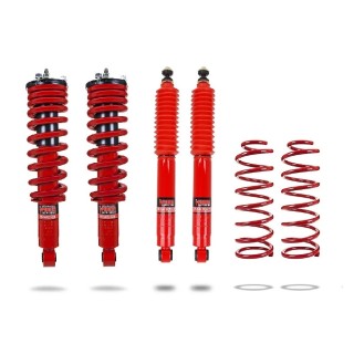 Kit Rehausse TOYOTA LAND CRUISER 90 95 1996 2002 SET Suspension + 40mm PEDDERS HD