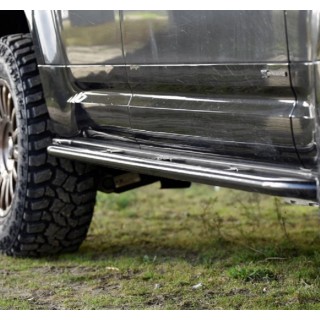 PROTEGE CARTER LAND ROVER DEFENDER 110 2020 AUJOURD'HUI Set Complet 5 pieces ALUMINIUM 8mm Rock Sliders - Access Auto 4x4