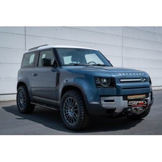MARCHE PIEDS LAND ROVER DEFENDER 90 2020 AUJOURD'HUI Acier plat Rock Sliders - Access Auto 4x4