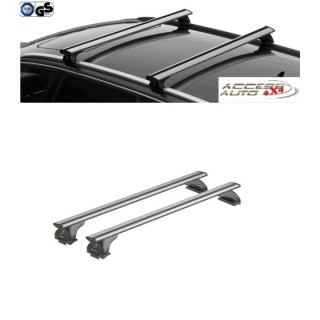 Barres de Toit PEUGEOT E 5008  2024 AUJOURD'HUI DESIGN TRANSVERSALES Aluminium barres integrés