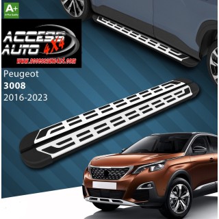 marche pieds PEUGEOT 3008 2016 2023 Aluminium SPLS Gris