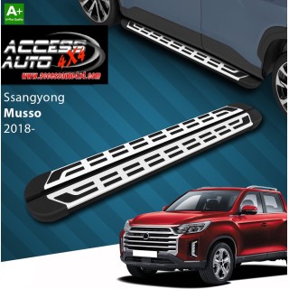 marche pieds SSANGYONG musso 2018 AUJOURD"HUI Aluminium SPLS Gris