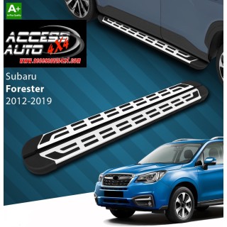 marche pieds SUBARU FORESTER 2012 2019 Aluminium SPLS Gris