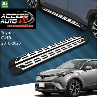 marche pieds TOYOTA CH-R 2016 2023 Aluminium SPLS Gris