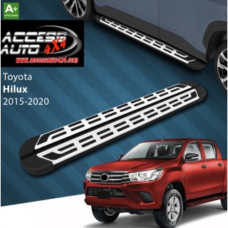 marche pieds TOYOTA HILUX 2016 AUJOURD'HUI Aluminium SPLS Gris