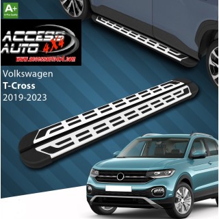 marche pieds VOLKWAGEN T-CROSS 2019 2023 Aluminium SPLS Gris