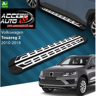 marche pieds VOLKWAGEN TOUAREG  2010 2018 Aluminium SPLS Gris