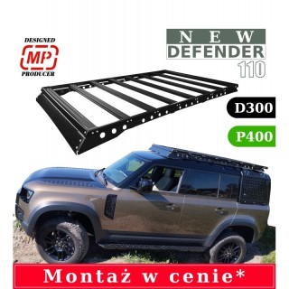 Galerie de Toit LAND ROVER DEFEENDER 110 2020 AUJOURD'HUI ALUMINIUM type plateforme - Access Auto 4x4