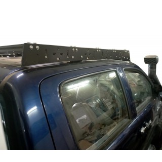 Galerie de Toit TOYOTA HILUX 2005 2015 Double Cabine ALUMINIUM type plateforme