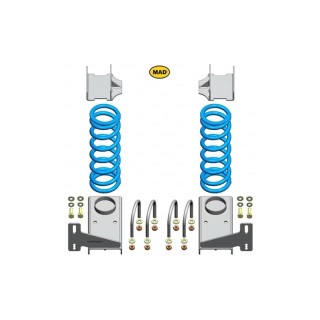 Ressort MERCEDES SPRINTER FWD 2019 AUJOURD'HUI SET Ressorts Renforcés 0-750kgs 2 pieces ARRIERE + 25/30mm