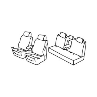 Housses siege auto FORD MONDEO BREAK 2014 2022 - Access Auto 4x4