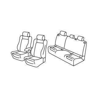 Housses siege auto MG MG4 2022 AUJOURD'HUI COMFORT XPOWER - Access Auto 4x4