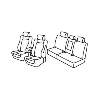 Housses siege auto PORSCHE CAYENNE PLATINUM EDITION 2018 AUJOURD'HUI - Access Auto 4x4