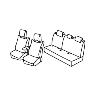 Housses siege auto RENAULT AUSTRAL EVOLUTION MILD HYBRIDE 2022 AUJOURD'HUI - Access Auto 4x4