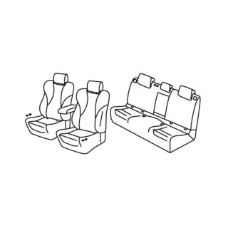 Housses siege auto SKODA SUPERB BREAK DSG 2024 AUJOURD'HUI 5 PLACES - Access Auto 4x4