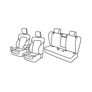 Housses siege auto VOLVO V60 2018 AUJOURD'HUI - Access Auto 4x4