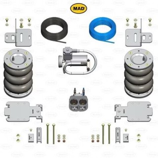 KIT Suspension Pneumatique Arriere pour FORD TRANSIT FWD 2019 AUJOURD'HUI avec Compresseur Panneau Specifique
