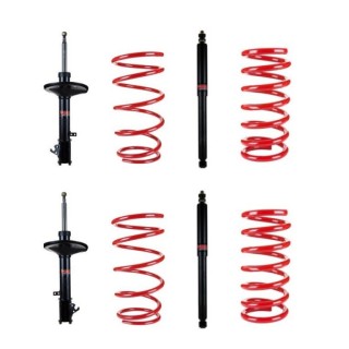 Kit Suspenson TOYOTA RAV4 2000 2006 Rehausse Avant Arriere + 35mm PEDDERS Confort