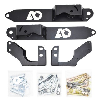 KIT FIXATION RENFORCE pour MERCEDES SPRINTER W906 4x4 2006 2017 Set Avant Arriere