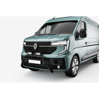 PARE BUFFLE RENAULT MASTER 2024 AUJOURD'HUI HOMOLOGUE NOIR  BARRE DE RENFORT