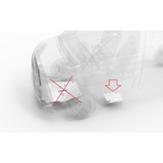 PROTEGE CARTER RENAULT MASTER 2024 AUJOURD'HUI RESERVOIR AD BLUE ALUMINIUM 5mm