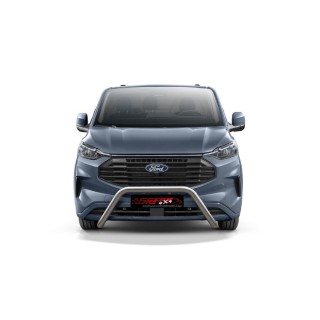 Pare Buffle FORD TRANSIT CUSTOM 2023 AUJOURD'HUI INOX HOMOLOGUE CE 70mm