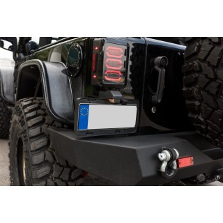 Support Plaque mineralogique JEEP WRANGLER JK version US Support Plaque OEM - Access Auto 4x4