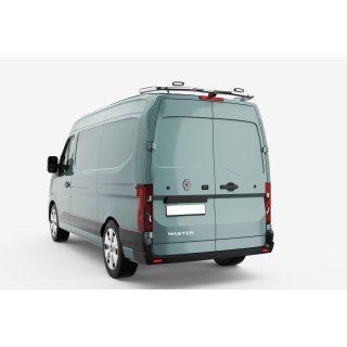 RAMPE DE TOIT RENAULT MASTER H2 2024 AUJOURD'HUI INOX TUBULAIRE ARRIERE