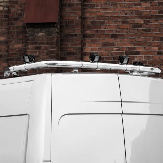 RAMPE DE TOIT NISSAN NV 300 PRIMASTAR 2015 2023 INOX TUBULAIRE ARRIERE