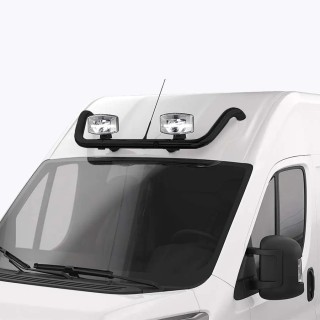 RAMPE DE TOIT NISSAN NV400 H2 2010 2024 INOX NOIR TUBULAIRE