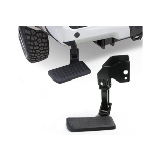 Marche Pieds DODGE RAM 1500 DS 2019 2024 Retractable Benne Sortie echappement simple - Access Auto 4x4