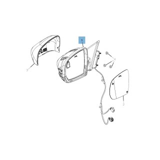 Rétroviseur JEEP COMPASS 2017 AUJOURD'HUI extérieur droit K68365164AA