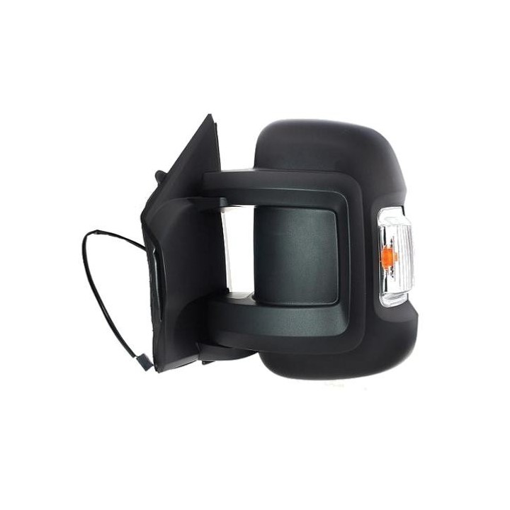 Rétroviseur extérieur gauche FIAT DUCATO type 250 réglable électriquement Temp.Sensor 16W bras court 735773382
