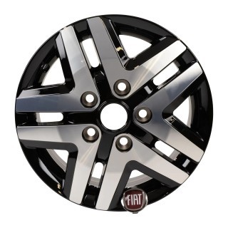 Jante Aluminium FIAT DUCATO noir argent 16 pouces original 6 x 16 ET 68 5 x 130 Jante à l'unité 1382535080 - Access Auto 4x4