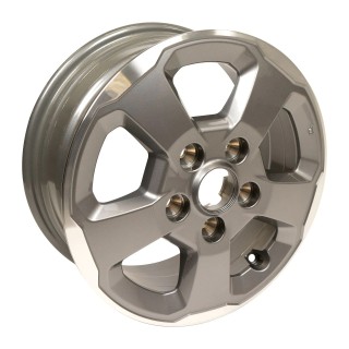 Jante Aluminium FIAT DUCATO  diamant 15 pouces original 6 x 15  5 x 118 jante à l'unité 1391629080 - Access Auto 4x4