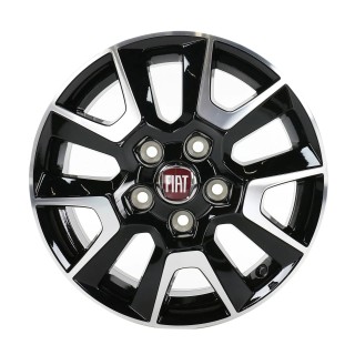 Jante Aluminium FIAT DUCATO noir 16 pouces original 6 x 16 ET 68 5 x 118 Jante à l'unité 7080037