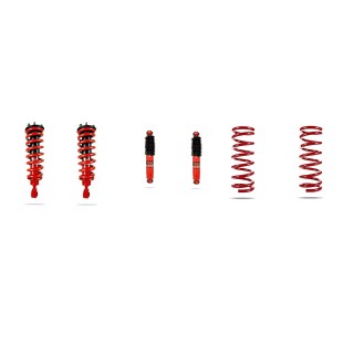 Kit Rehausse NISSAN PATHFINDER R51 2005 2012 Suspension + 4cms PEDDERS MEDIUM EZIFIT