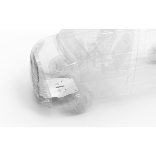 PROTEGE CARTER NISSAN INTERSTAR 2024 AUJOURD'HUI MOTEUR aluminium 5mm